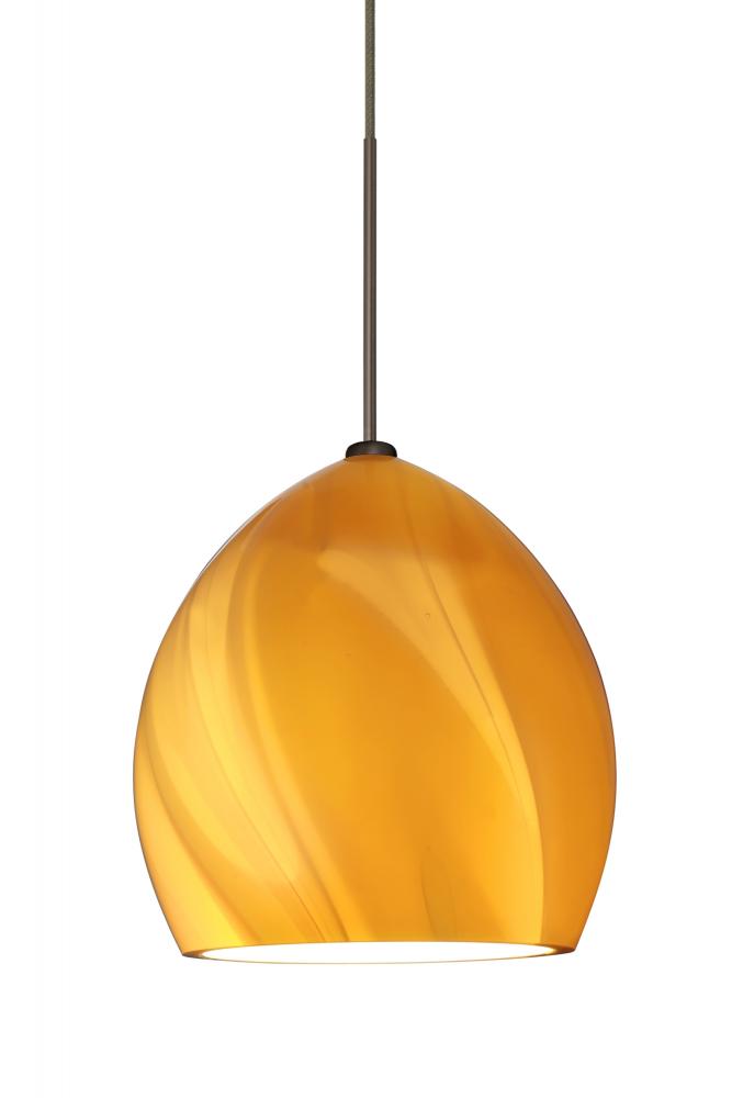 Besa Pendant For Multiport Canopy Sprite Bronze Honey 1x5W LED