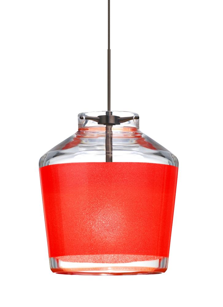 Besa Pendant For Multiport Canopy Pica 6 Bronze Red Sand 1x50W Halogen