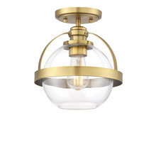Savoy House 6-7200-1-322 - Pendleton 1-Light Ceiling Light in Warm Brass