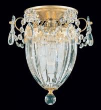 Schonbek 1870 1239-211 - Bagatelle 1 Light 120V Semi-Flush Mount in Aurelia with Clear Heritage Handcut Crystal