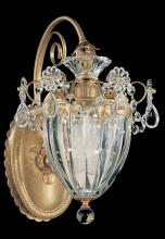 Schonbek 1870 1240-211 - Bagatelle 1 Light 120V Wall Sconce in Aurelia with Clear Heritage Handcut Crystal