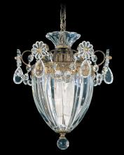 Schonbek 1870 1241-211 - Bagatelle 1 Light 120V Mini Pendant in Aurelia with Clear Heritage Handcut Crystal
