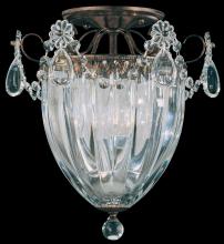 Schonbek 1870 1242-211 - Bagatelle 3 Light 120V Semi-Flush Mount in Aurelia with Clear Heritage Handcut Crystal