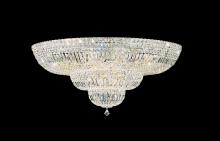 Schonbek 1870 5896-211O - Petit Crystal Deluxe 27 Light 120V Flush Mount in Aurelia with Clear Optic Crystal