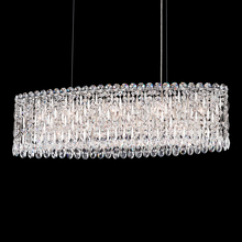 Schonbek 1870 RS8340N-51S - Sarella 12 Light 120V Linear Pendant in Black with Clear Crystals from Swarovski