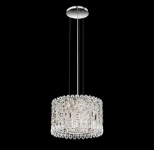 Schonbek 1870 RS8345N-22S - Sarella 8 Light 120V Mini Pendant in Heirloom Gold with Clear Crystals from Swarovski