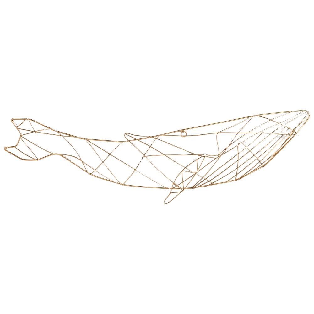 Whale Of A Wall Art|Gold