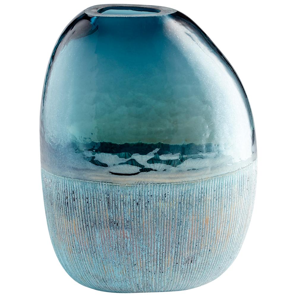Cape Caspian Vase|Blue-LG