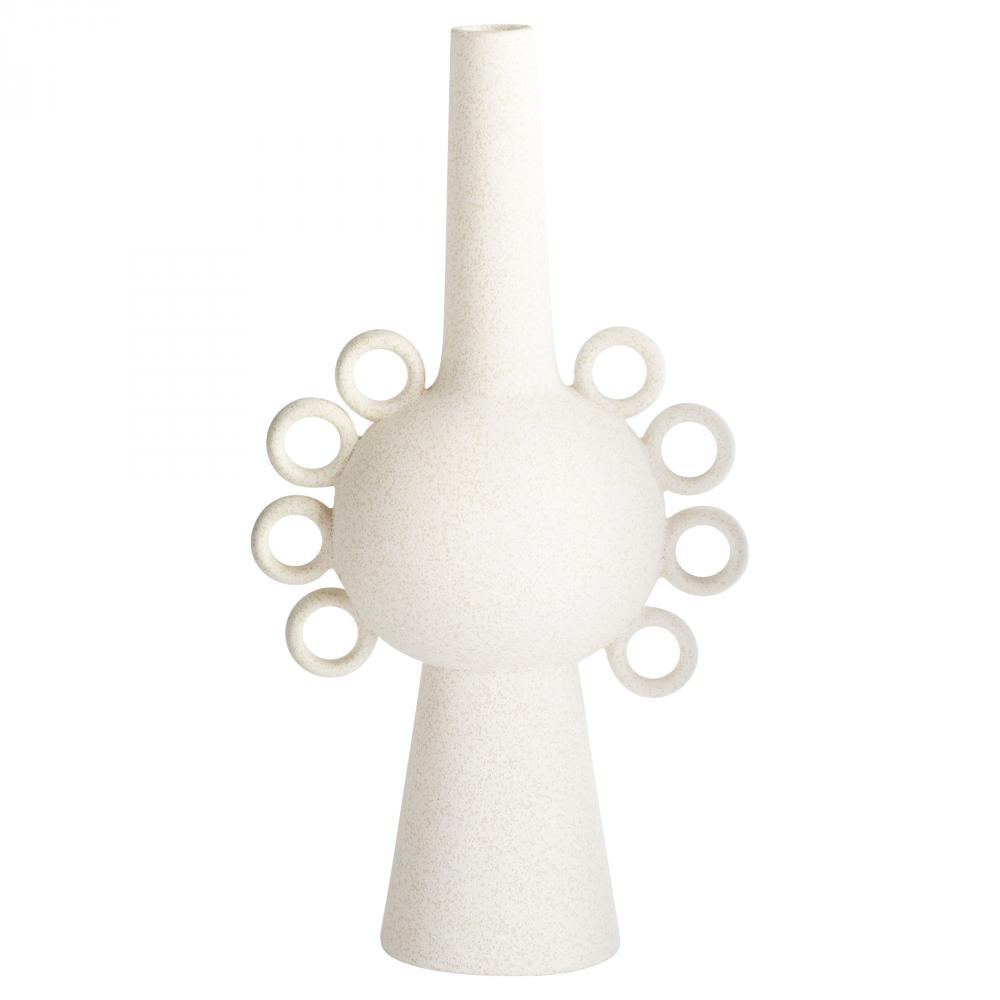 Ringlets Vase|White-Small
