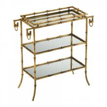 Cyan Designs 04208 - Bamboo Tray Table | Gold