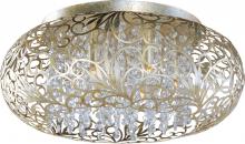 Maxim 24150BCGS - Arabesque Golden Silver w/ Beveled Crystals 7Lt Flush Mnt