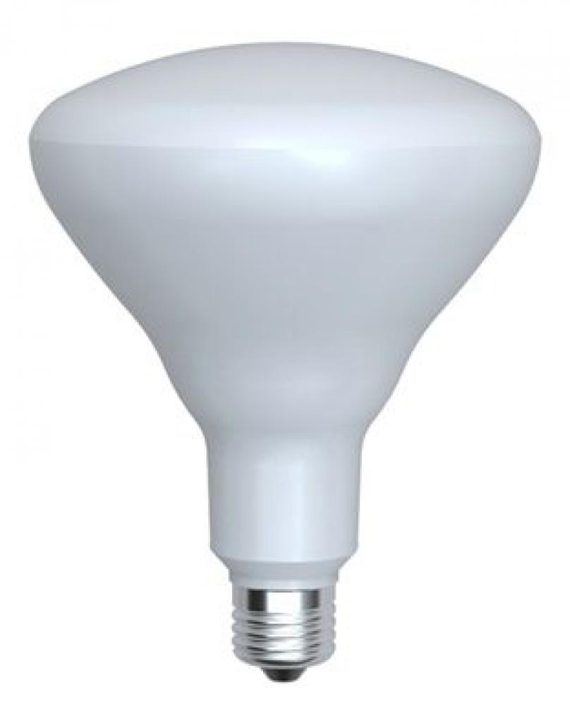6.26" M.O.L. Frost LED BR40, E26, 12W, Dimmable, 3000K
