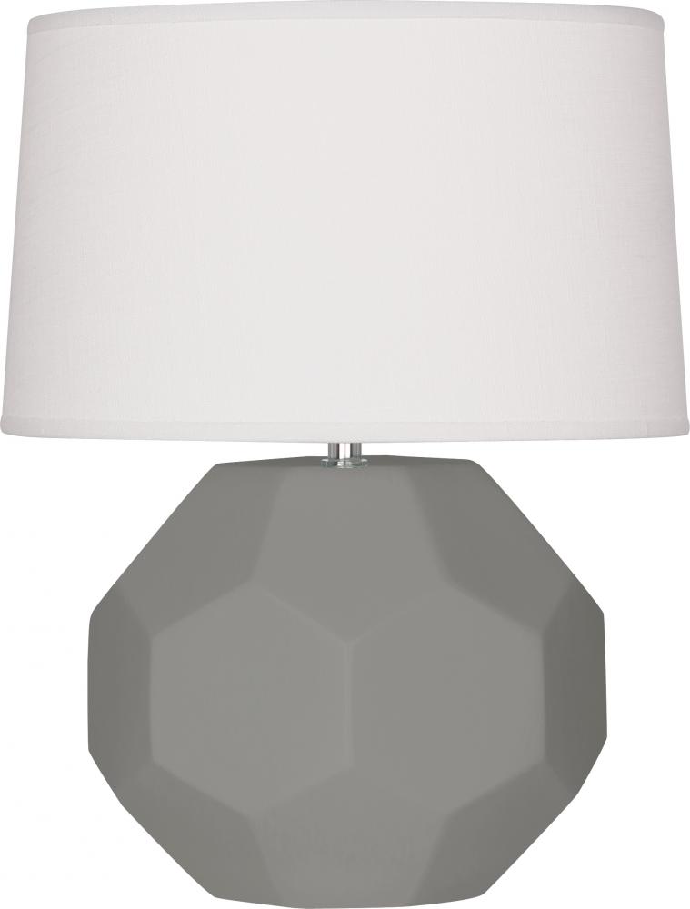 Matte Smoky Taupe Franklin Table Lamp