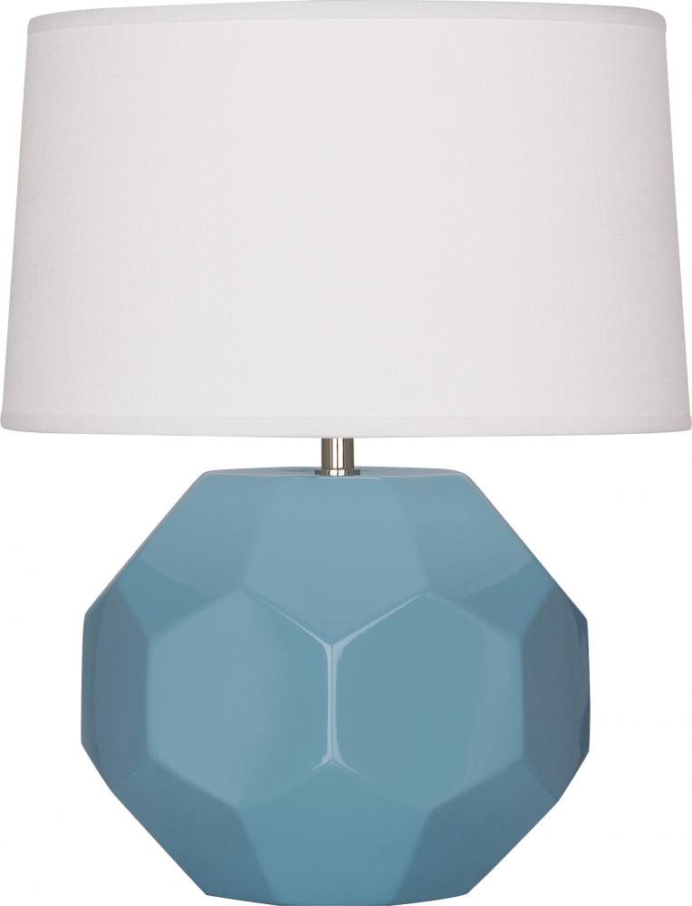Steel Blue Franklin Accent Lamp