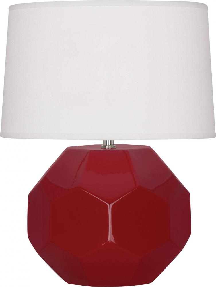 Oxblood Franklin Accent Lamp