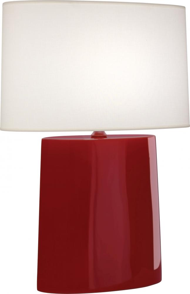 Oxblood Victor Table Lamp