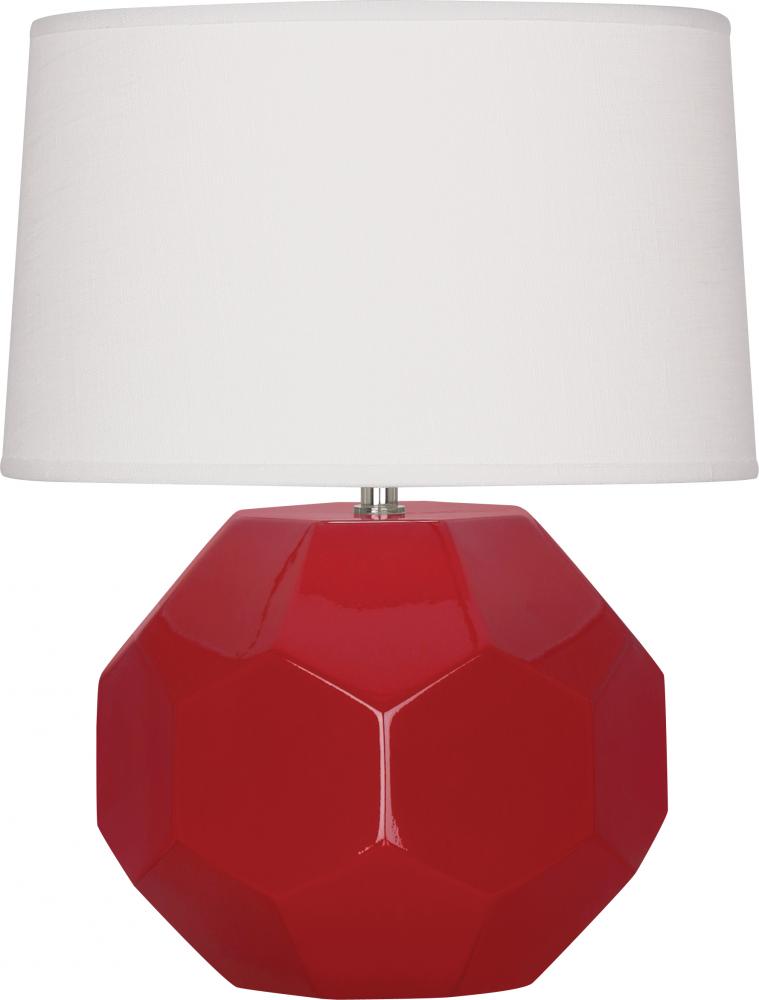 Ruby Red Franklin Table Lamp