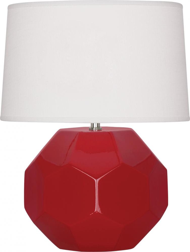 Ruby Red Franklin Accent Lamp