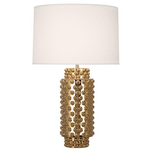 Polished Gold Dolly Table Lamp