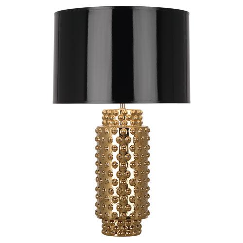 Polished Gold Dolly Table Lamp