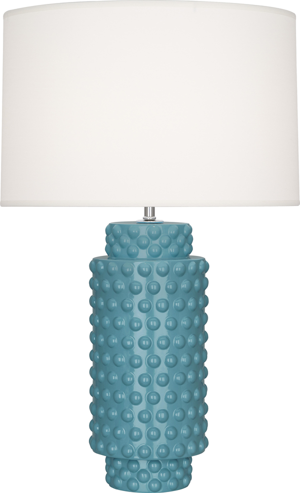 Steel Blue Dolly Table Lamp