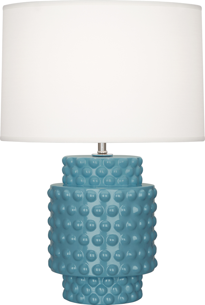 Steel Blue Dolly Accent Lamp