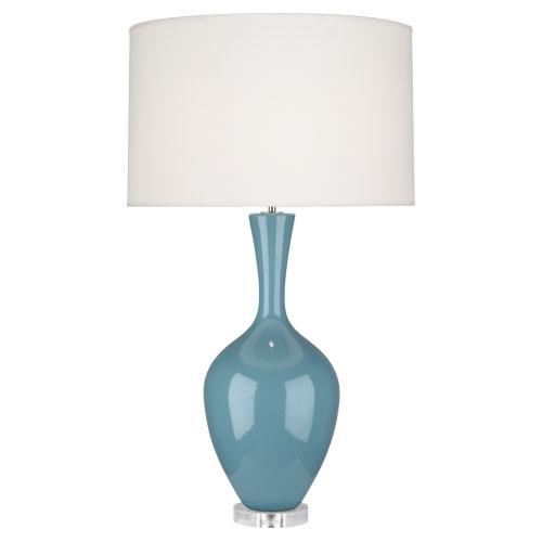 Steel Blue Audrey Table Lamp