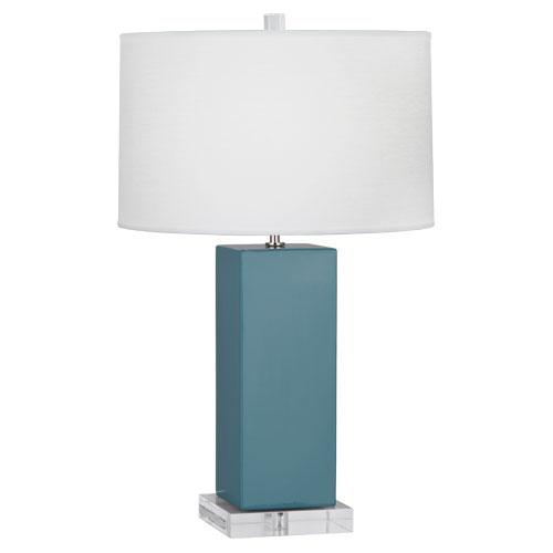 Steel Blue Harvey Table Lamp