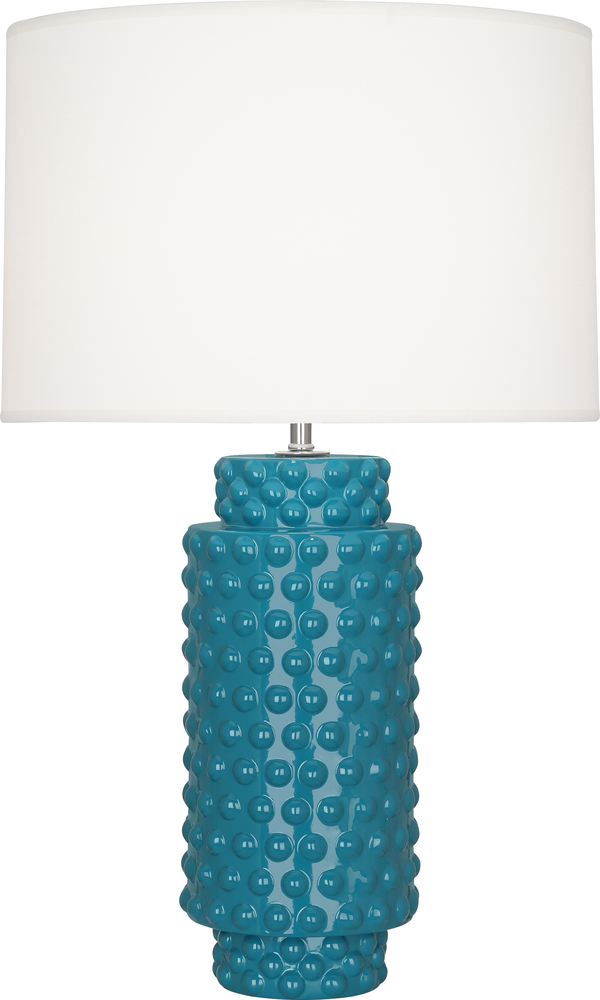 Peacock Dolly Table Lamp