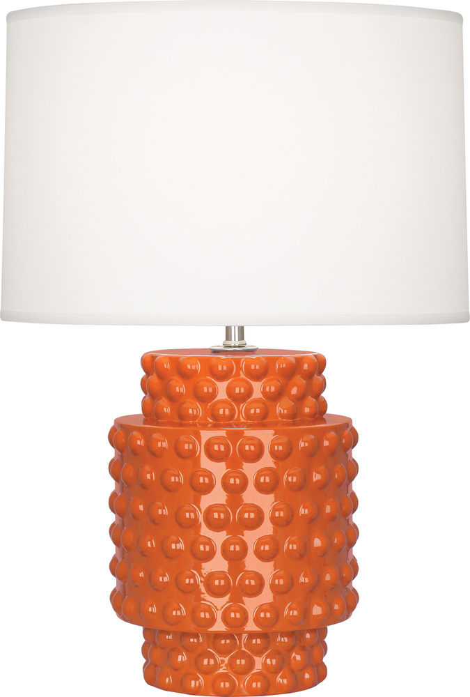 Pumpkin Dolly Accent Lamp