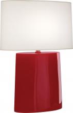 Robert Abbey RR03 - Ruby Red Victor Table Lamp