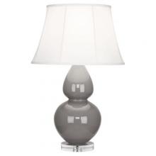 Robert Abbey A750 - Smokey Taupe Double Gourd Table Lamp