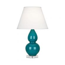 Robert Abbey A773X - Peacock Small Double Gourd Accent Lamp