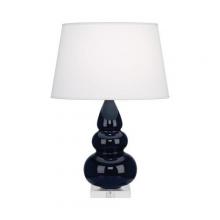 Robert Abbey MB33X - Midnight Small Triple Gourd Accent Lamp