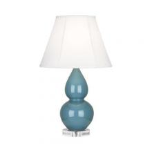 Robert Abbey OB13 - Steel Blue Small Double Gourd Accent Lamp