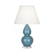 Robert Abbey OB13X - Steel Blue Small Double Gourd Accent Lamp