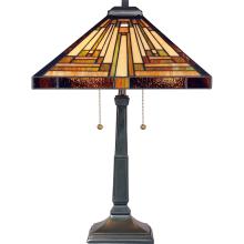 Quoizel TF885T - Stephen Vintage Bronze 2Lt Table Lamp