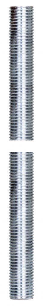 1/4 IP Steel Nipple; Zinc Plated; 60" Length; 1/2" Wide