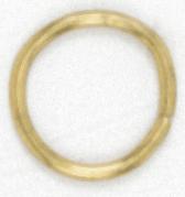 Brass Plated Ring; 3/4"