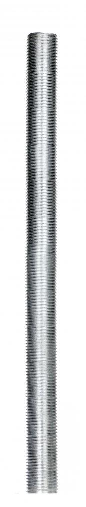 1/8 IP Steel Nipple; Zinc Plated; 5-1/2" Length; 3/8" Wide