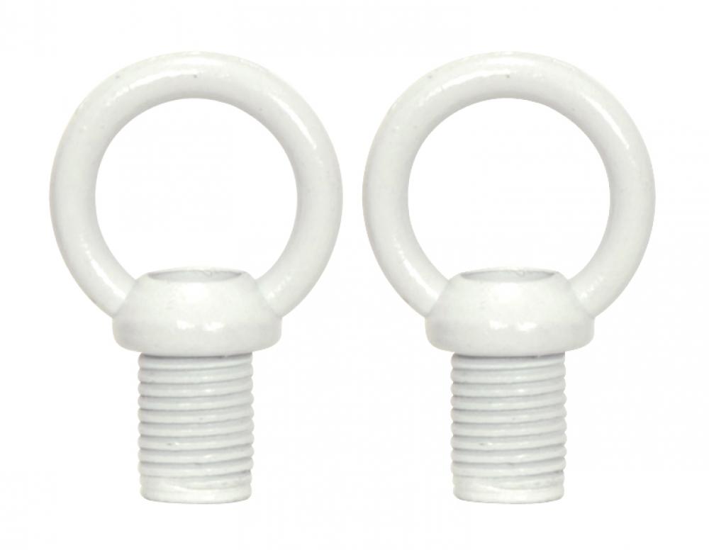 Bath Swag Canopy Kit; White Finish; 5" Diameter; 3- 7/16" Holes; Includes Hardware; 10lbs