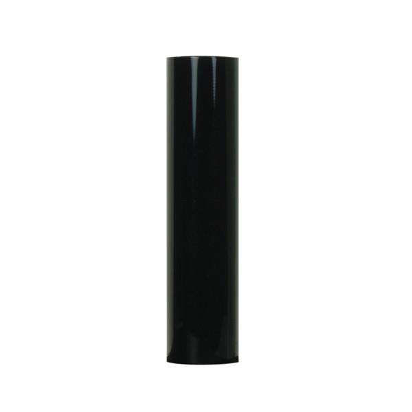 Plastic Candle Cover; Black Plastic; 13/16" Inside Diameter; 7/8" Outside Diameter; 4"