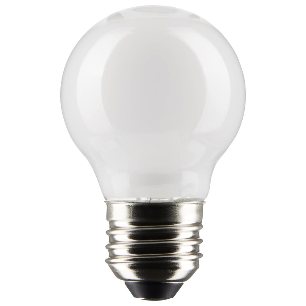 4.5 Watt G16.5 LED; White; Medium base; 90 CRI; 2700K; 120 Volt