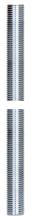 Satco Products Inc. 80/2362 - 1/4 IP Steel Nipple; Zinc Plated; 60" Length; 1/2" Wide