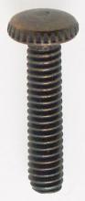 Satco Products Inc. 90/060 - Steel Knurled Head Thumb Screws; 8/32; 3/4" Length; Antique Brass Plated Finish