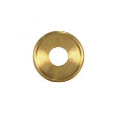 Satco Products Inc. 90/1603 - Turned Brass Check Ring; 1/8 IP Slip; Unfinished; 1-3/8" Diameter