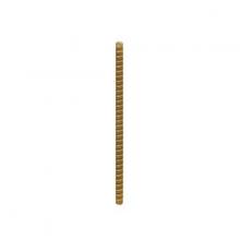 Satco Products Inc. 90/2138 - 1/8 IP Solid Brass Nipple; Unfinished; 5-1/2" Length; 3/8" Wide