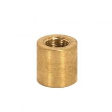Satco Products Inc. 90/2157 - Brass Coupling; Unfinished; 5/8" Long; 5/8" Diameter; 1/8 F x 1/4 F