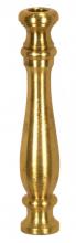 Satco Products Inc. 90/2170 - Solid Brass Neck And Spindle; Unfinished; 3/4" x 4-1/8"; 1/8 IP Tapped