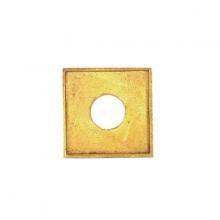 Satco Products Inc. 90/2318 - Solid Brass Square Check Ring; 1/8 IP Slip; 3/4"; Polished Finish